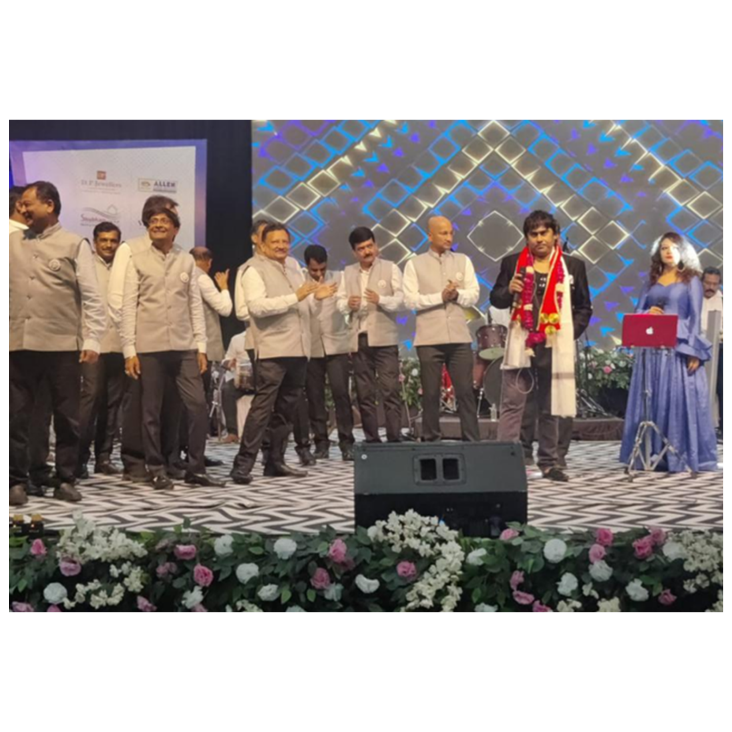 Singing by members